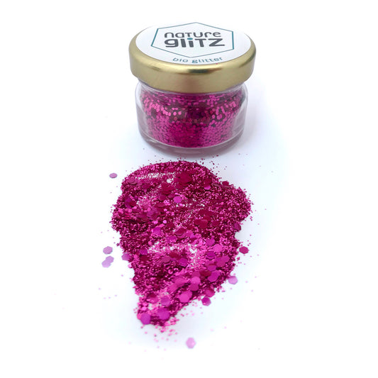 FLAMINGO PINK BIO-GLITZER