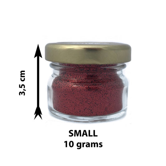 PASSION RED BIO GLITTER