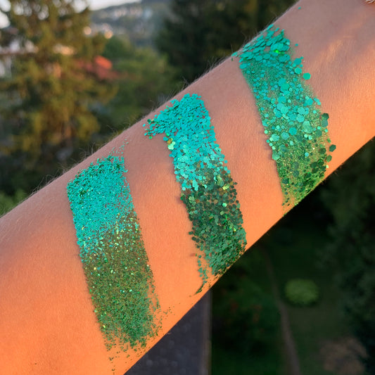 ELECTRIC GREEN BIO GLITTER - SALE